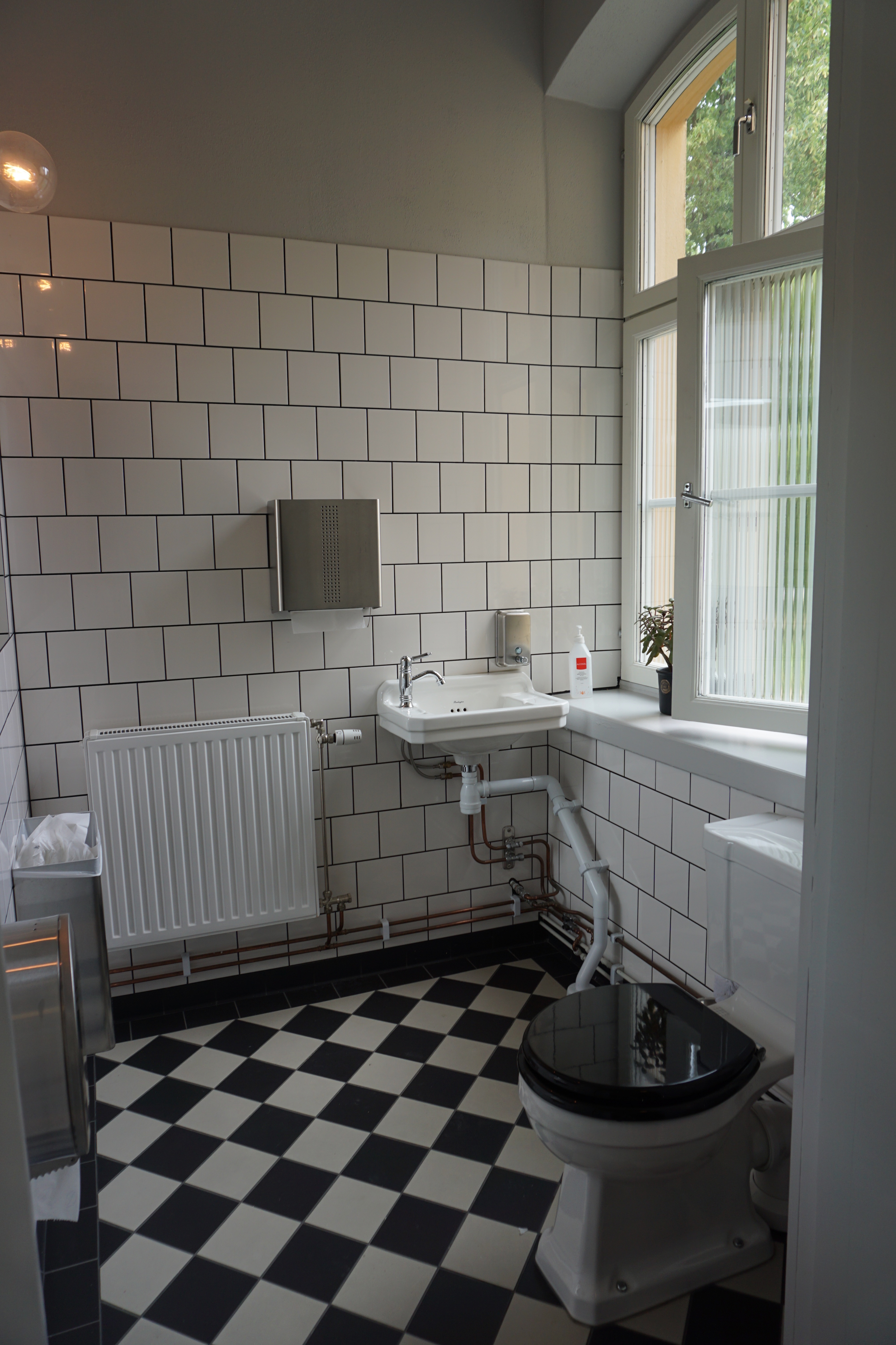 toilet at Långholmen hostel and hotel