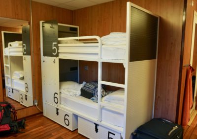 bunkbed for two, hostel generator stockholm