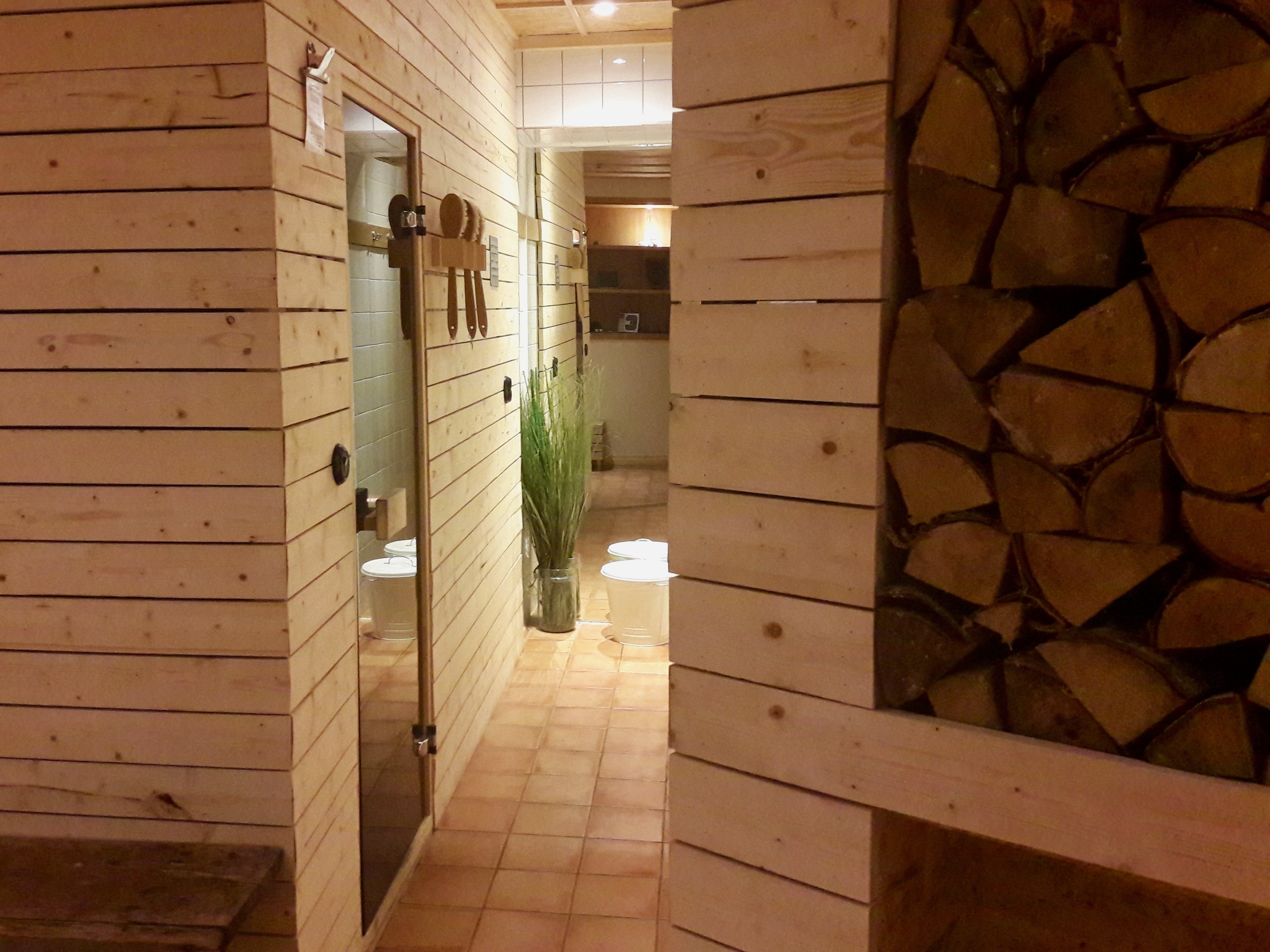 sauna room at city backpackers hostel