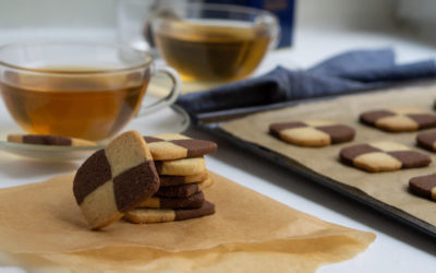 Schackrutor—Swedish checkerboard cookies