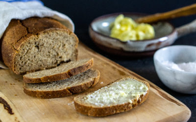 Kavring—Swedish rye bread