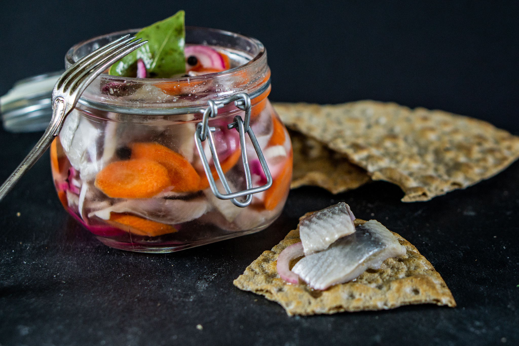 Swedish pickled herring — inlagd sill