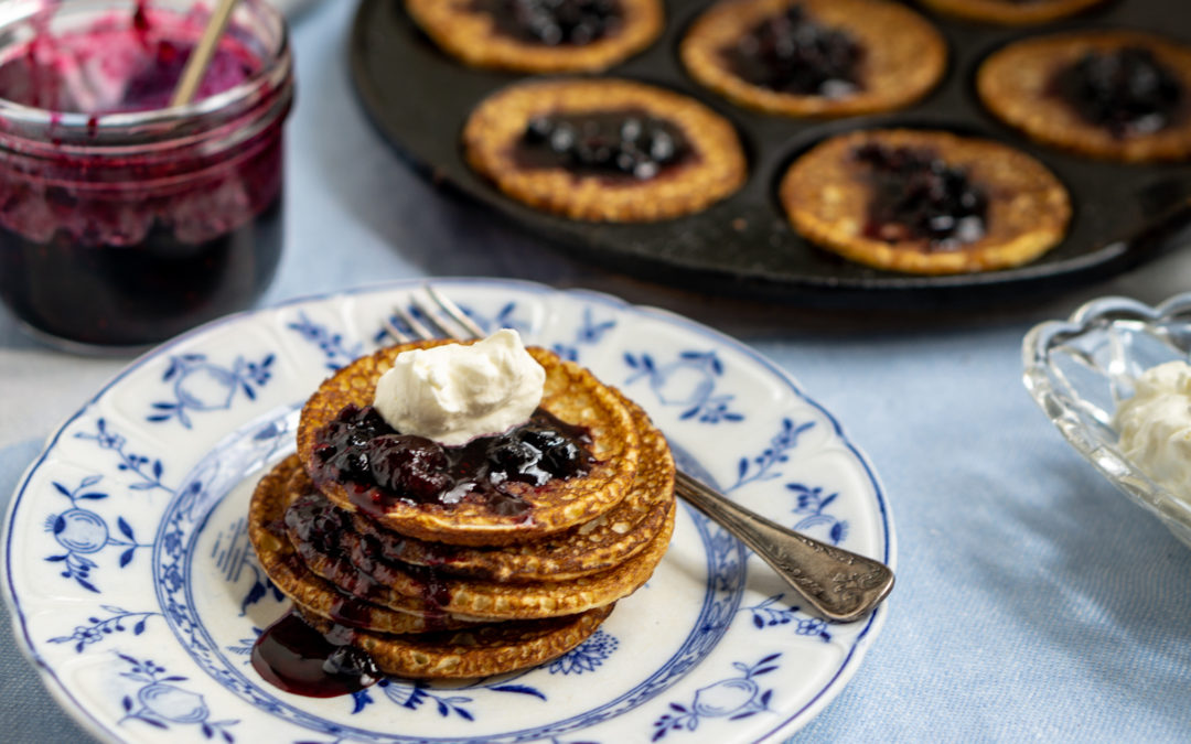 Plättar — Swedish mini-pancakes