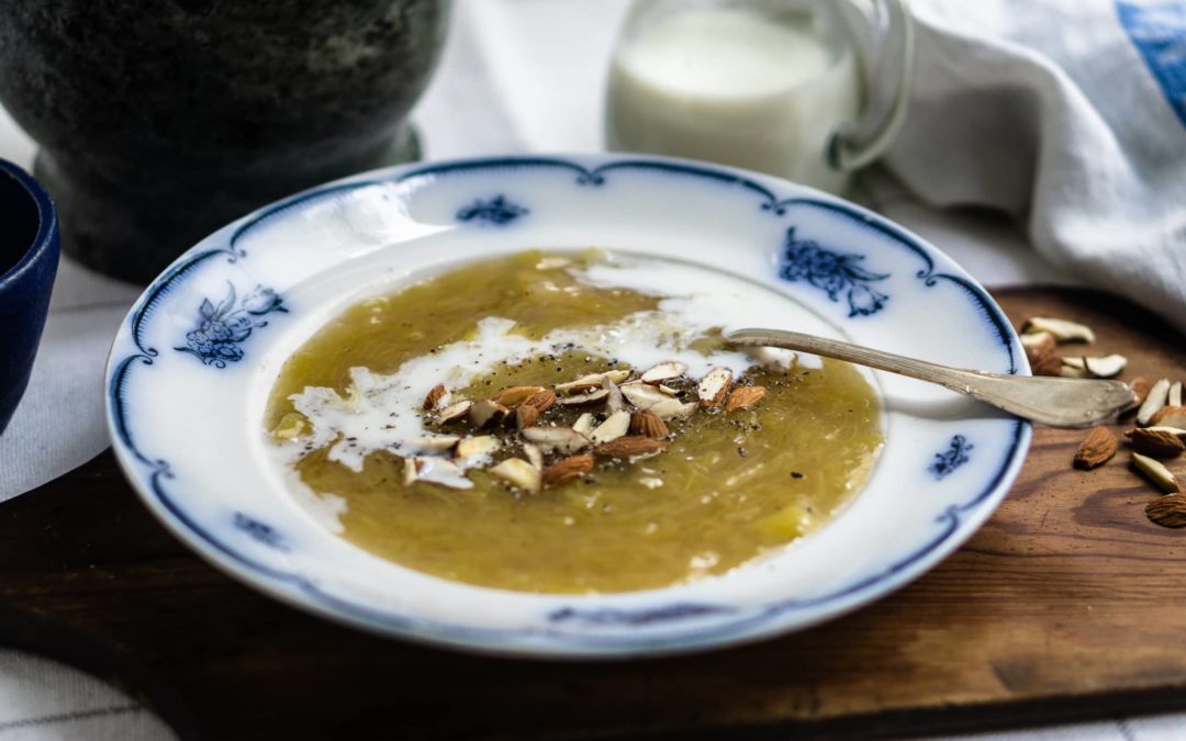 Rhubarb soup — a refreshing summer dessert
