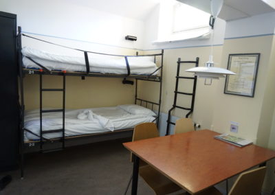 prison cell at Långholmen hotel and hostel