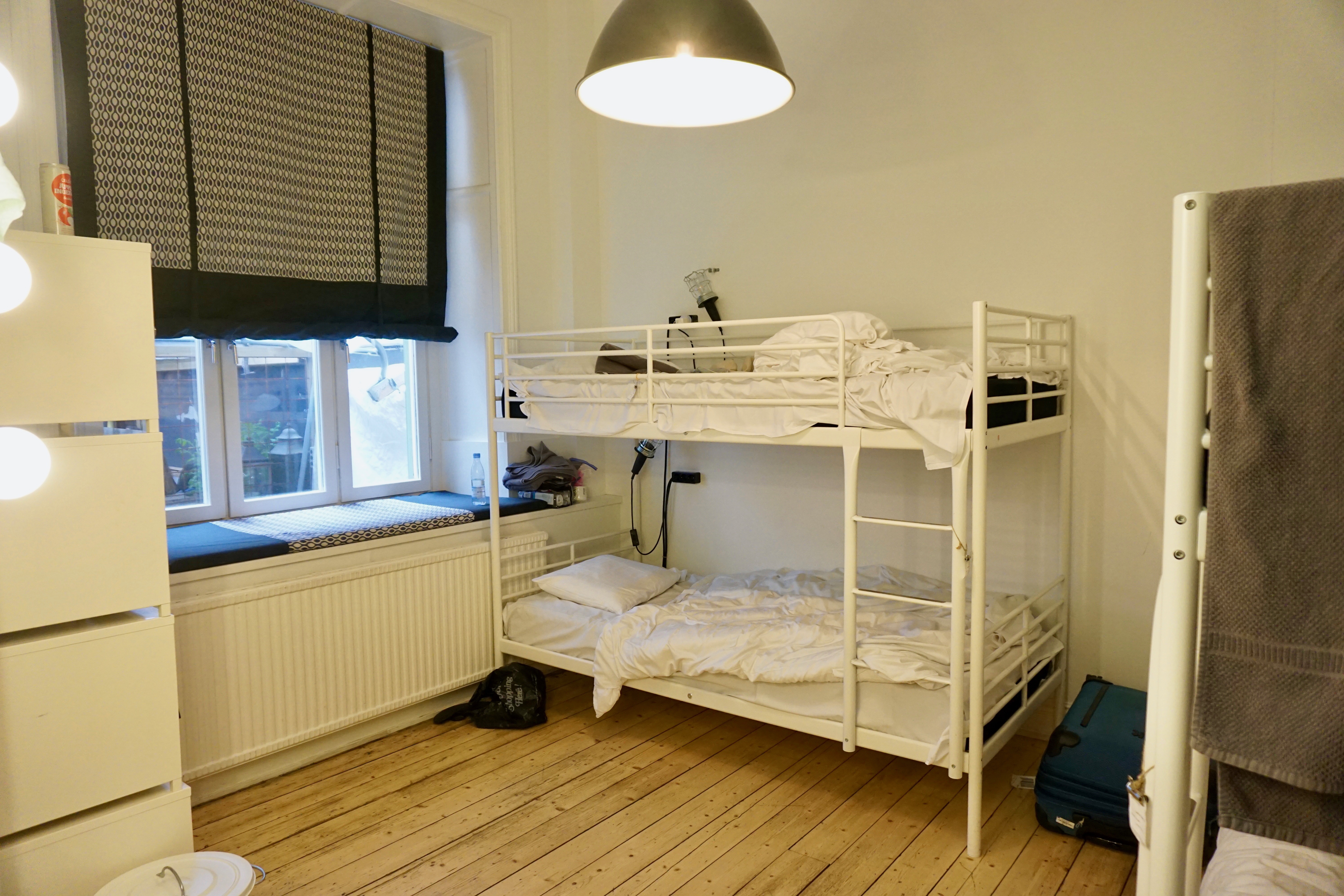 dormitory at city backpackers hostel