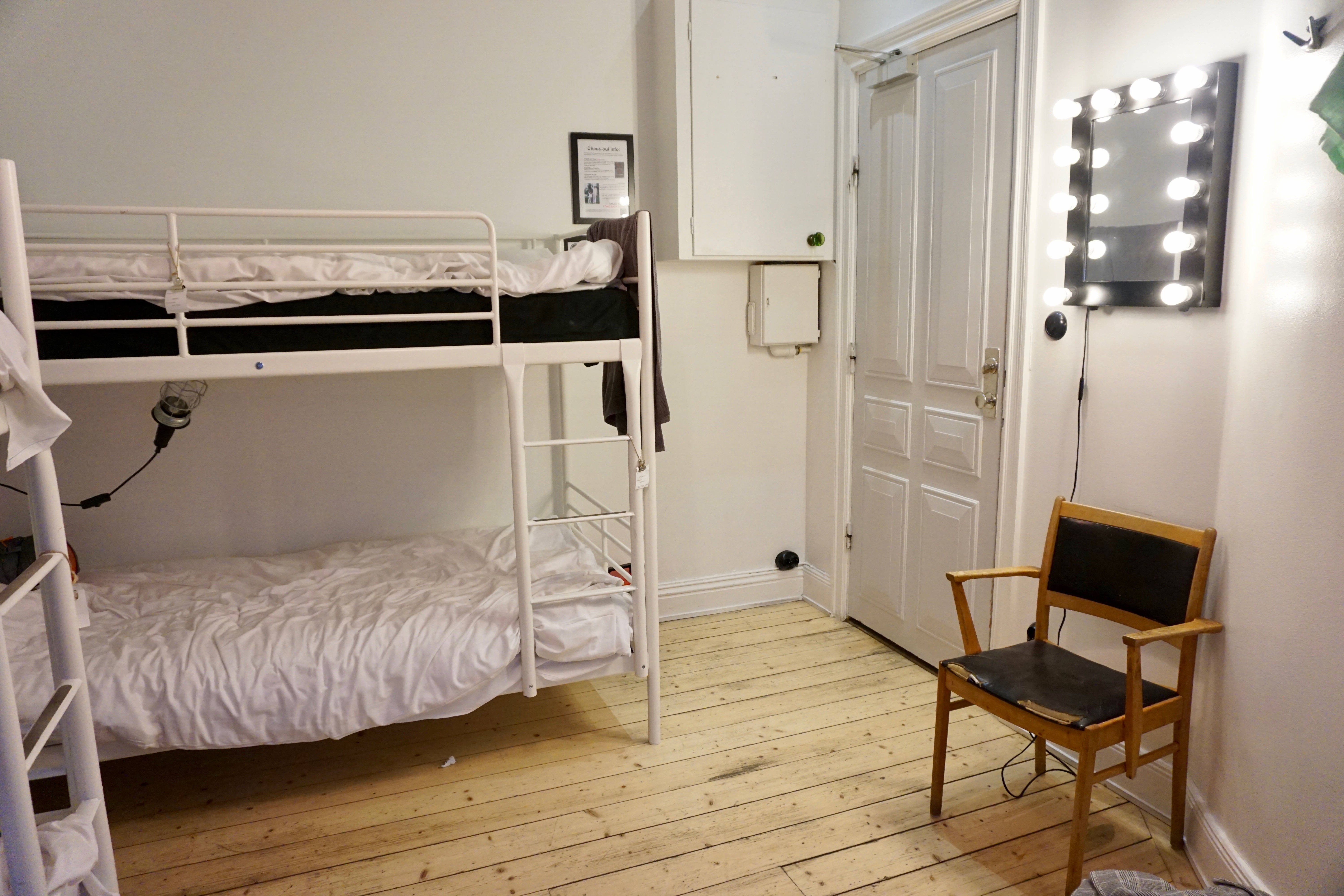 dormitory with four beds at city backpackers hostel