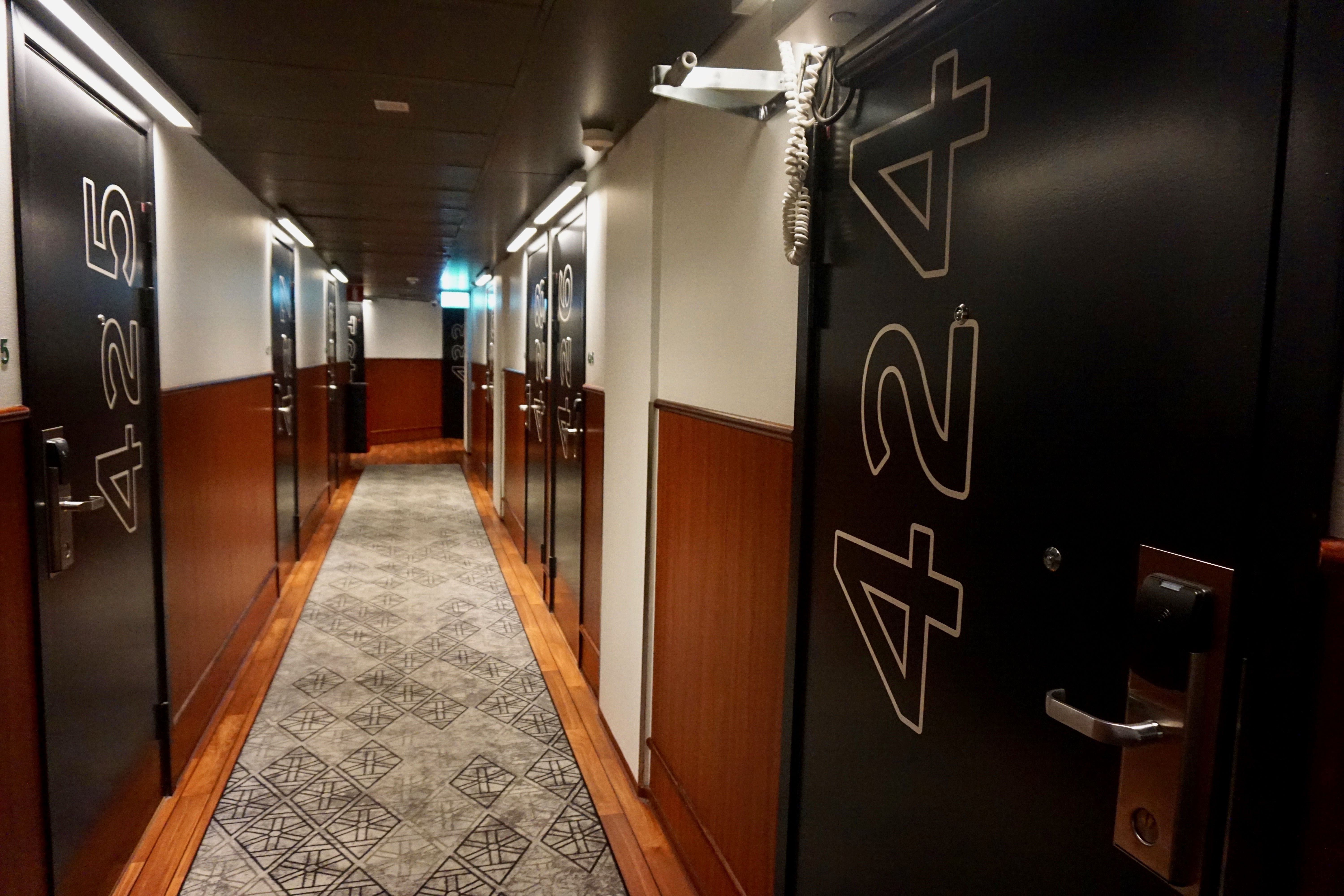 hallway at hostel generator stockholm