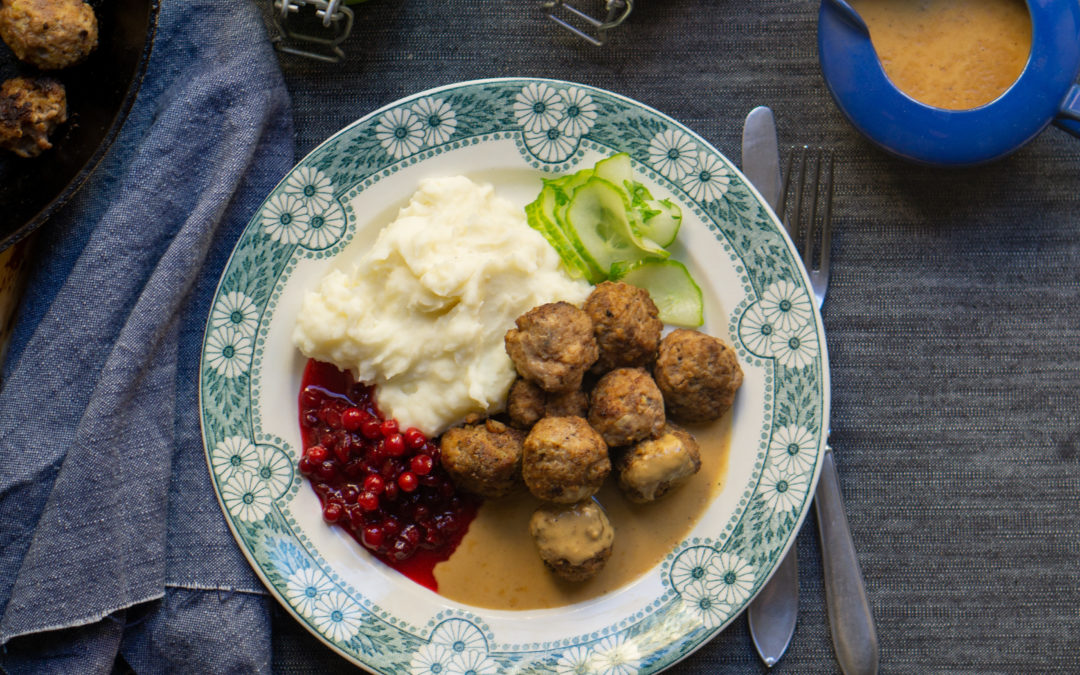 Köttbullar—reclaiming the Swedish meatballs