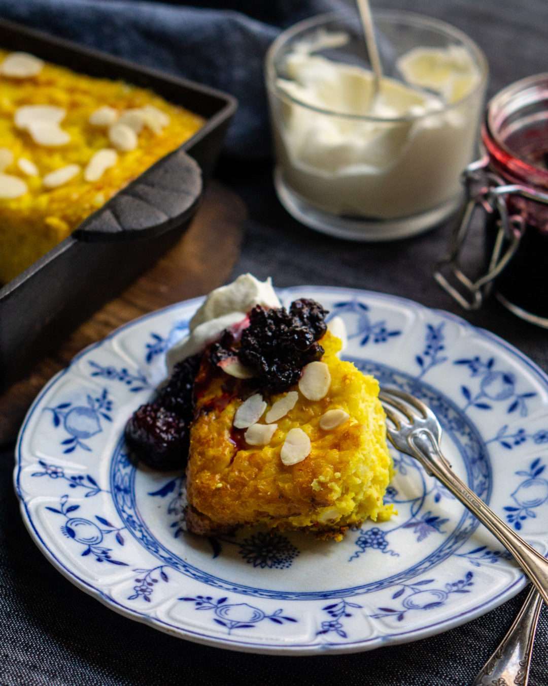 Gotländsk Saffranspannkaka—god Så Det Förslår Naturally Gluten Free Swedish Spoon 