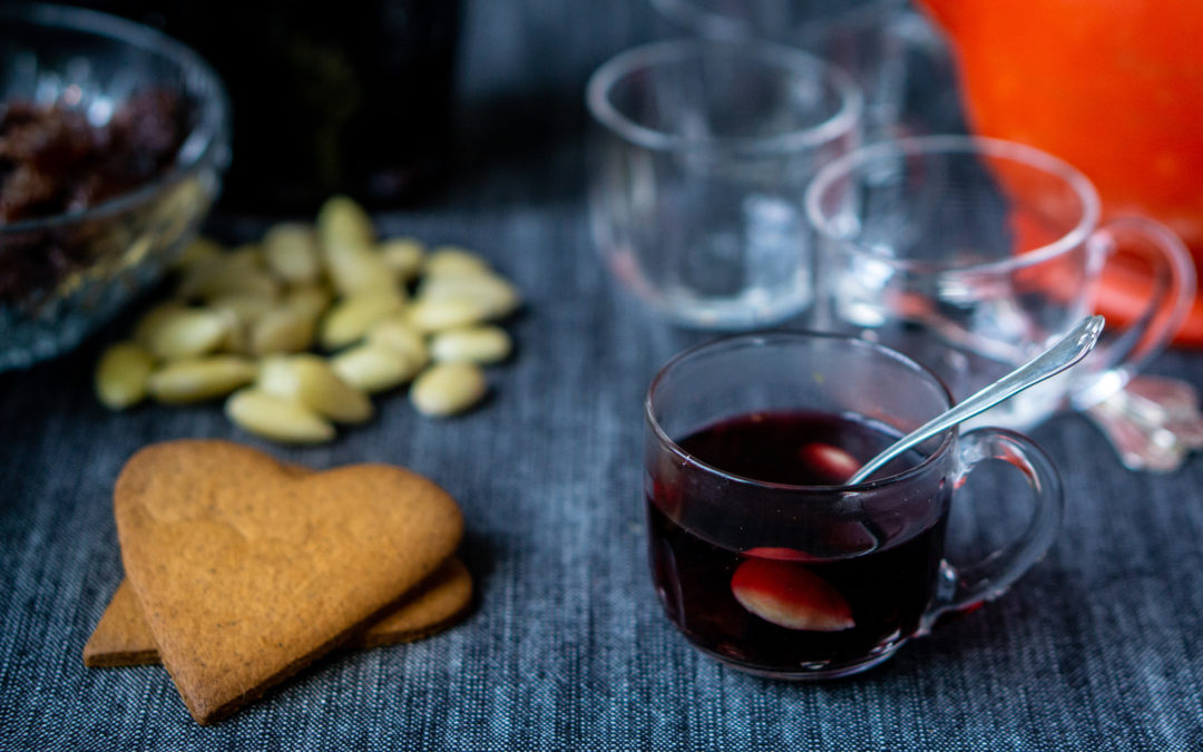 Glögg—the Swedish mulled wine served at Christmas